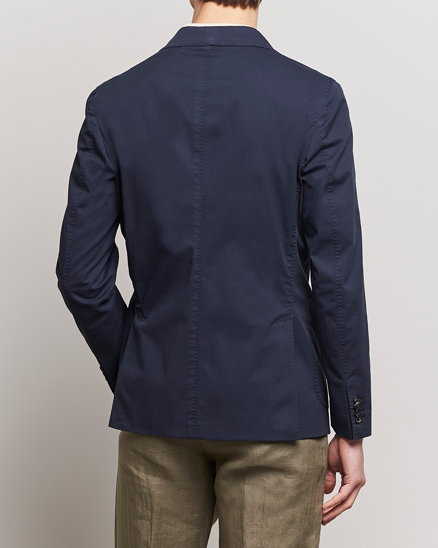Herre | Dressjakker | Incotex | Unconstructed Comfort Cotton Blazer Navy