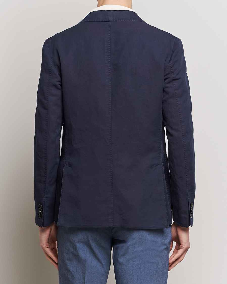 Herre | Dressjakker | Incotex | Unconstructed Chinolino Blazer Navy