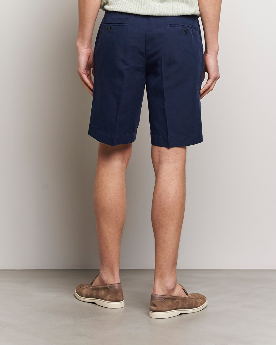 Herre | Shorts | Incotex | Chinolino Shorts Navy