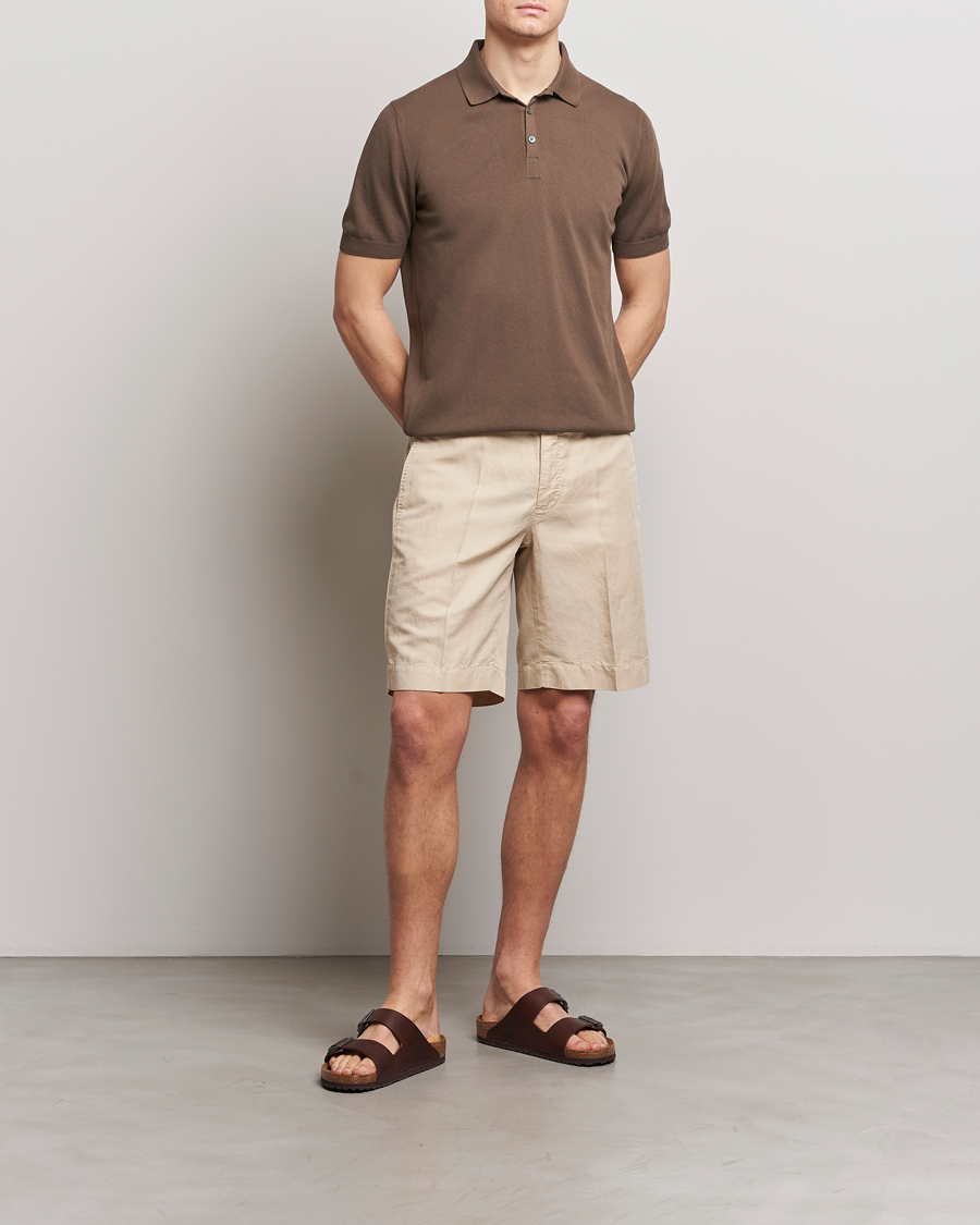 Herre | Shorts | Incotex | Chinolino Shorts Light Beige