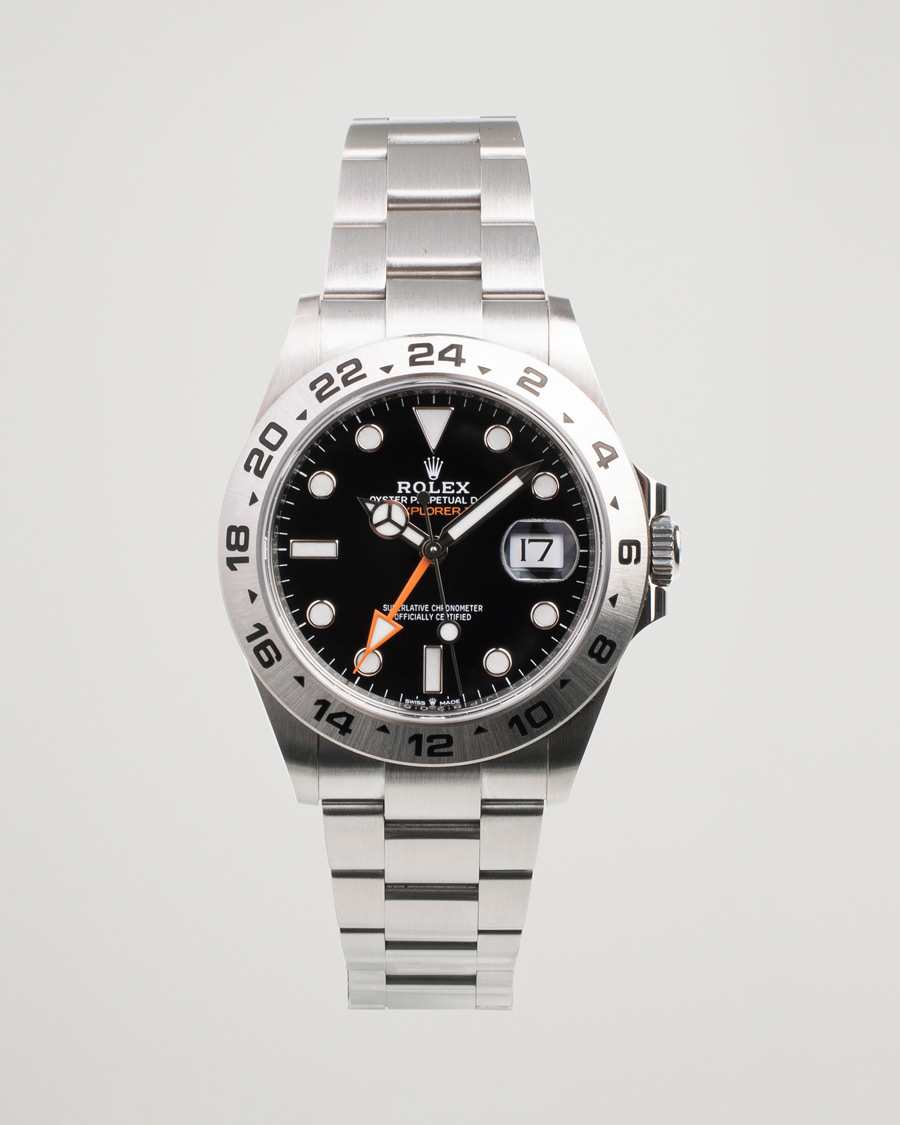 Herre | Rolex Pre-Owned Explorer II 226570 Silver | Rolex Pre-Owned | Explorer II 226570 Silver