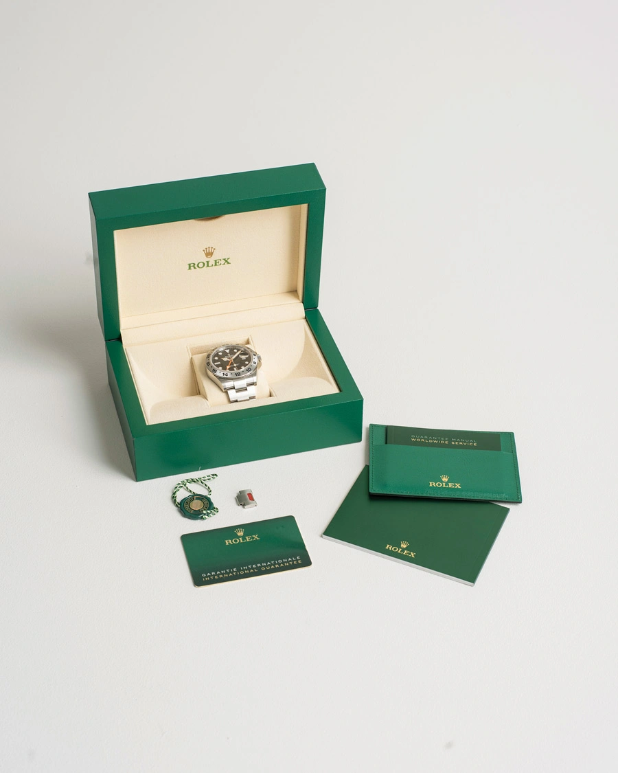 Herre | Rolex Pre-Owned Explorer II 226570 Silver | Rolex Pre-Owned | Explorer II 226570 Silver