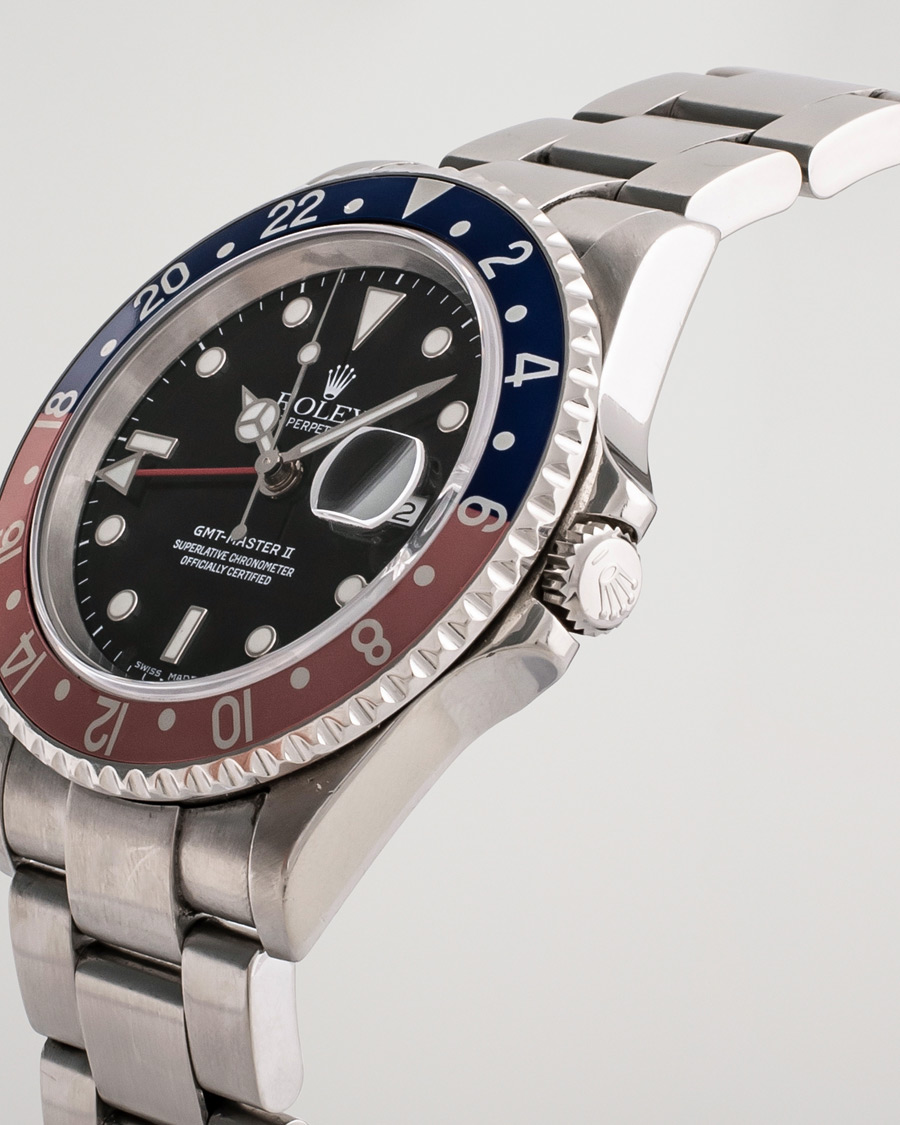 Herre | Rolex Pre-Owned GMT-Master II 16710 Silver | Rolex Pre-Owned | GMT-Master II 16710 Silver