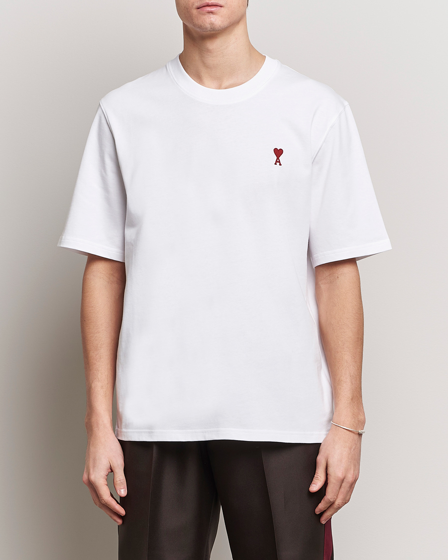 Herre | AMI | AMI | Heart Logo T-Shirt White