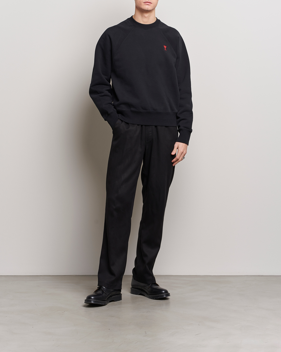 Herre | Gensere | AMI | Heart Logo Sweatshirt Black