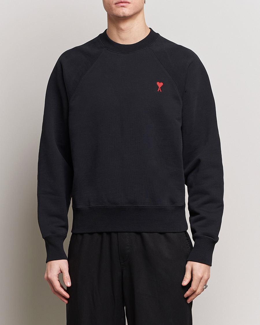 Herre | Avdelinger | AMI | Heart Logo Sweatshirt Black