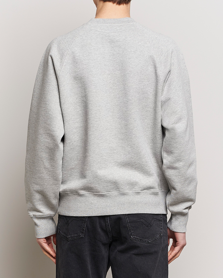 Herre | Gensere | AMI | Heart Logo Sweatshirt Heather Grey