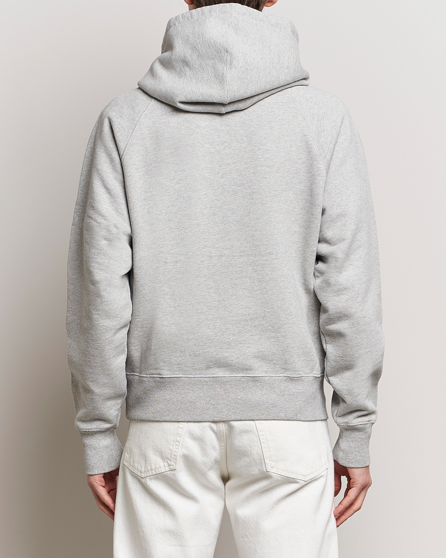 Herre | Gensere | AMI | Heart Logo Hoodie Heather Grey