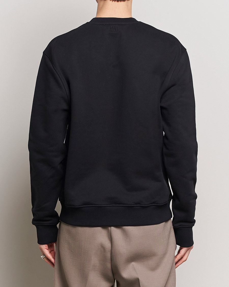 Herre | Gensere | AMI | Tonal Heart Logo Sweatshirt Black