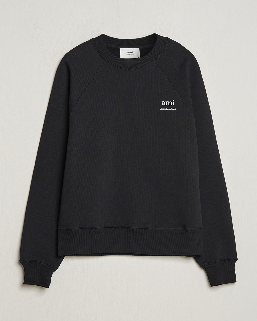 Herre | Gensere | AMI | Logo Sweatshirt Black