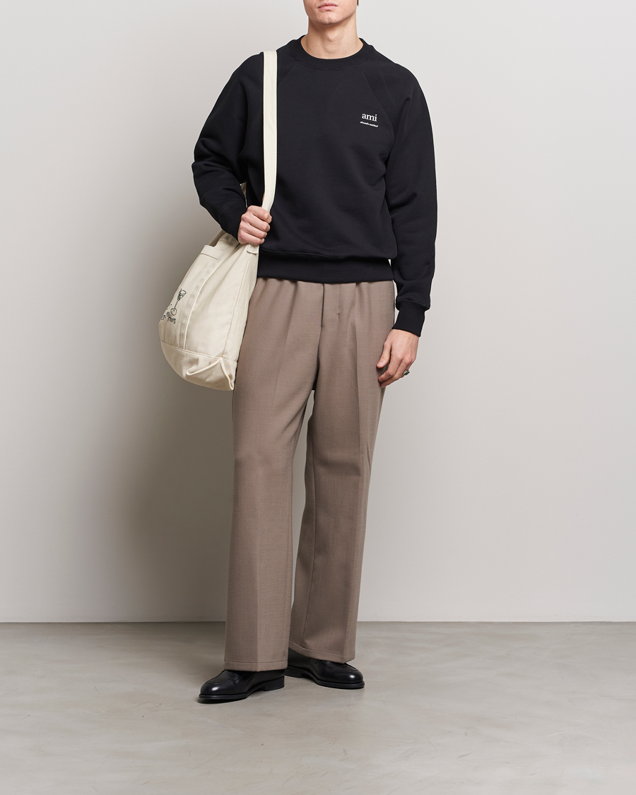 Herre | Gensere | AMI | Logo Sweatshirt Black
