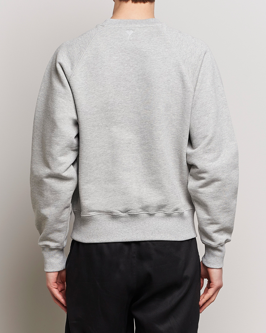 Herre | Gensere | AMI | Logo Sweatshirt Heather Grey