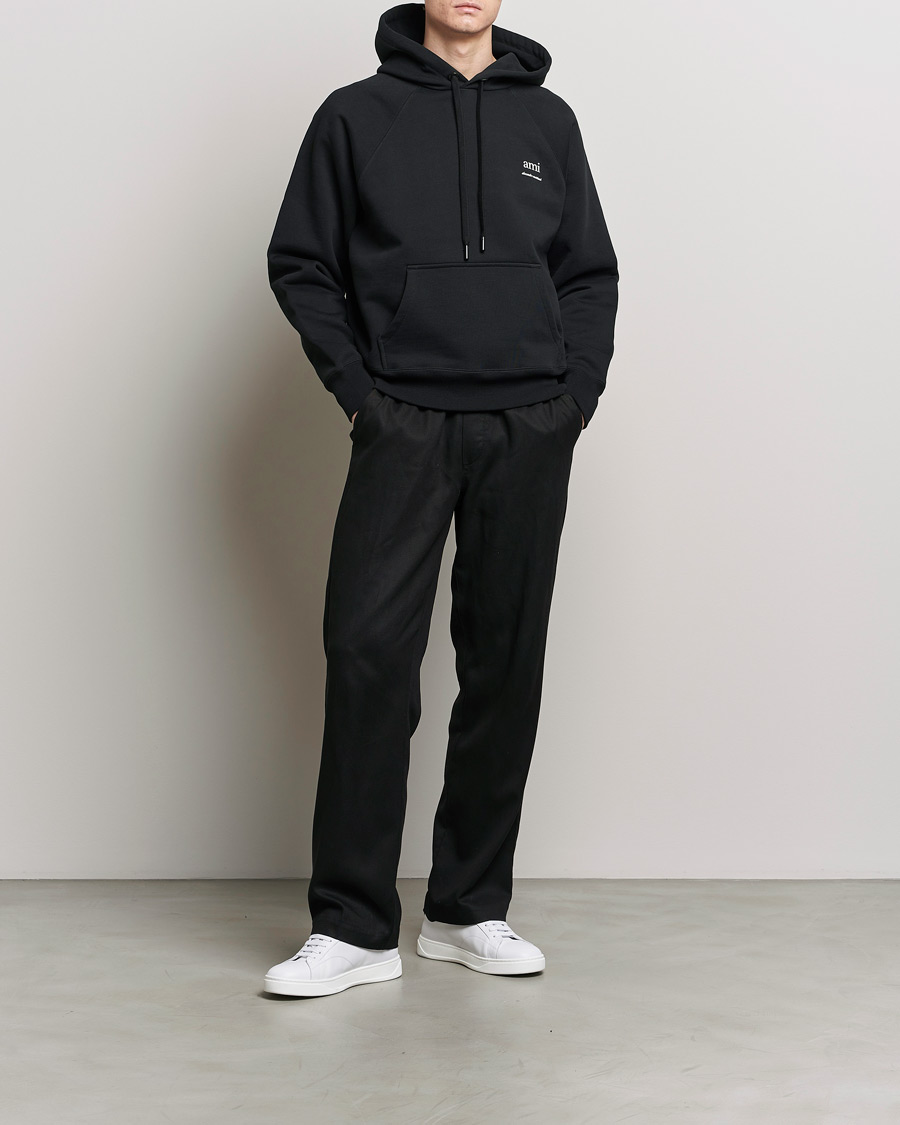 Herre | Gensere | AMI | Logo Hoodie Black