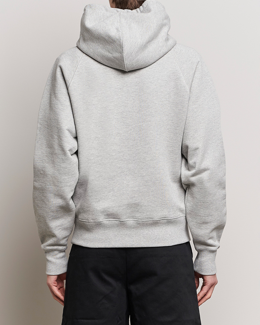 Herre | Gensere | AMI | Logo Hoodie Heather Grey