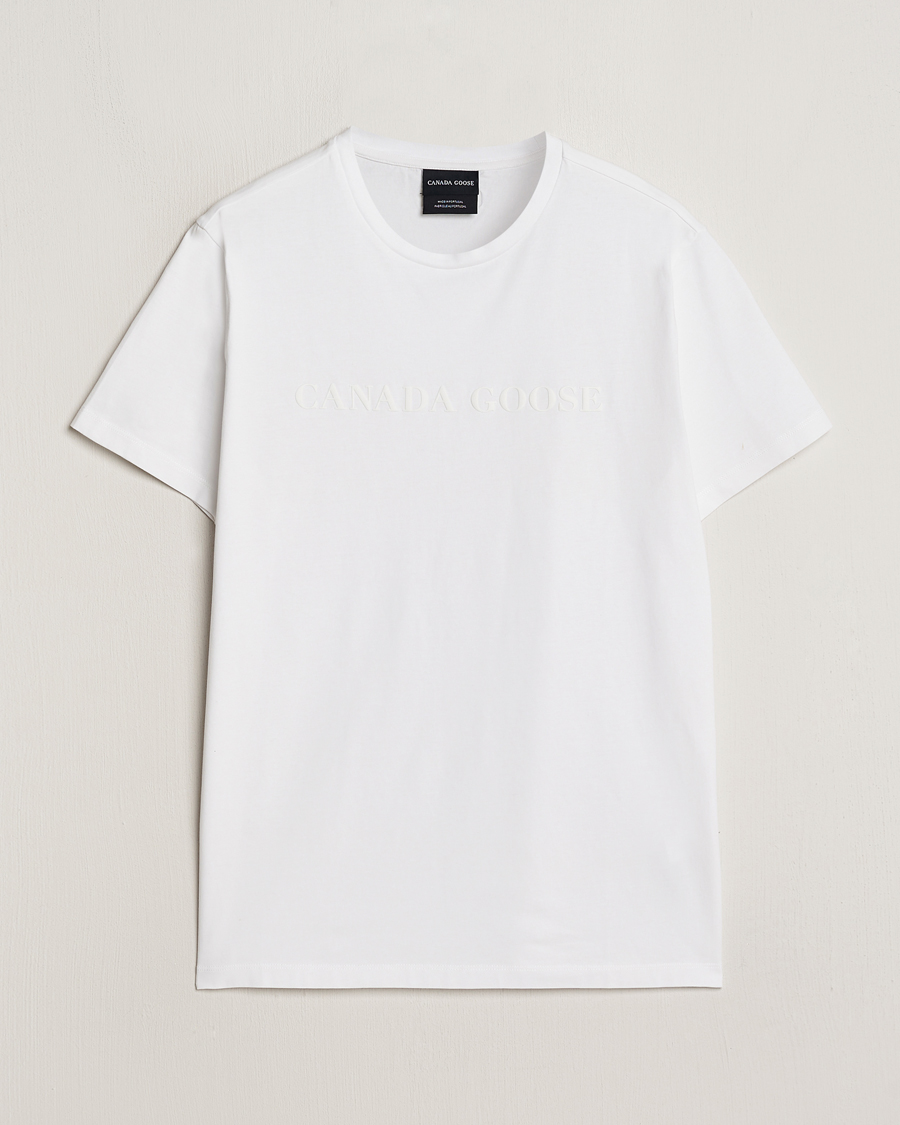 Herre | T-Shirts | Canada Goose | Emersen T-Shirt White