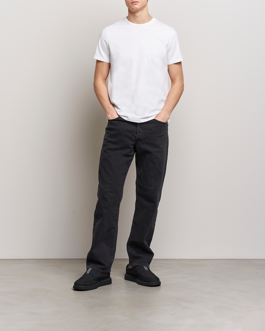 Herre | T-Shirts | Canada Goose | Emersen T-Shirt White