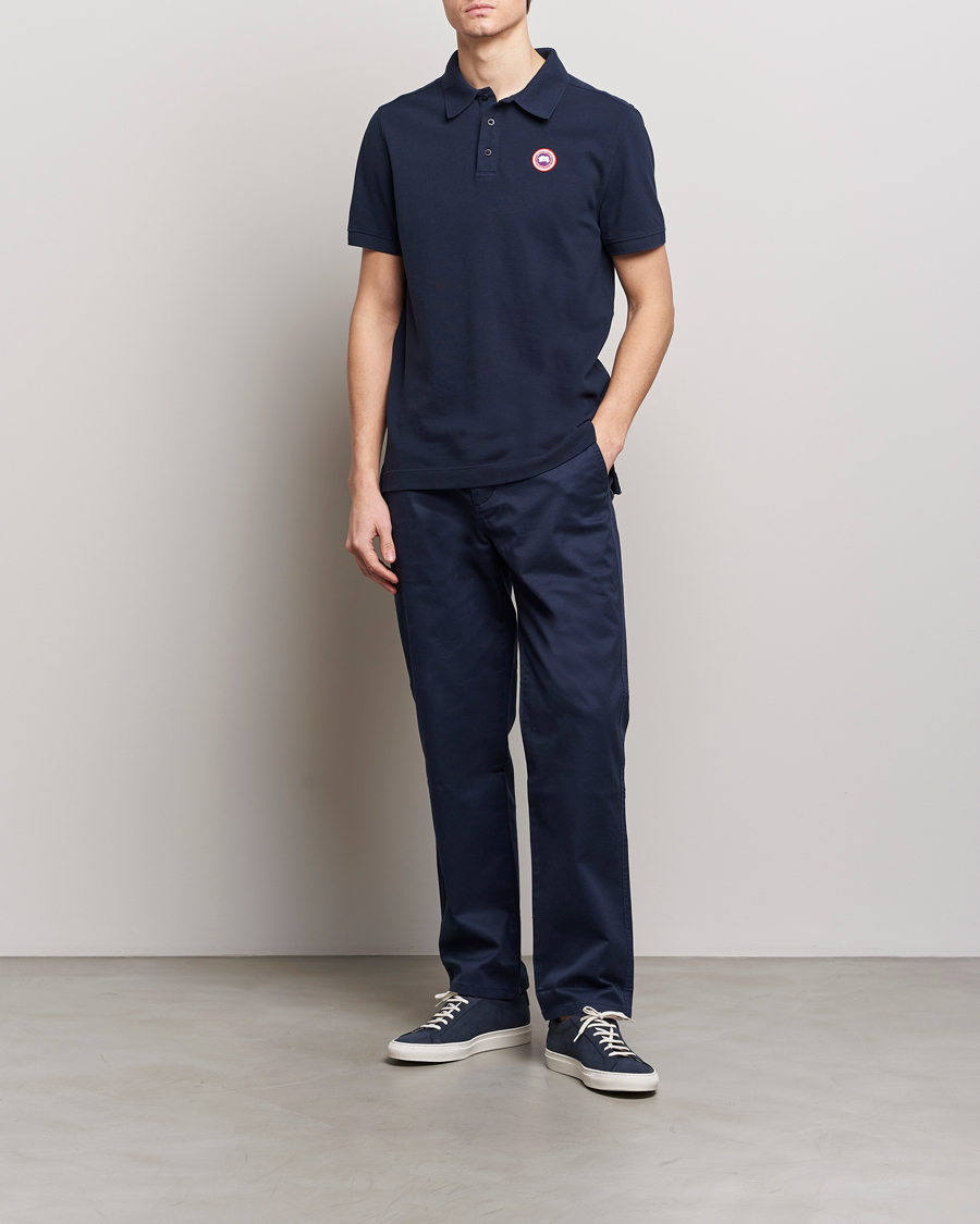 Herre | Pikéer | Canada Goose | Beckley Polo Atlantic Navy