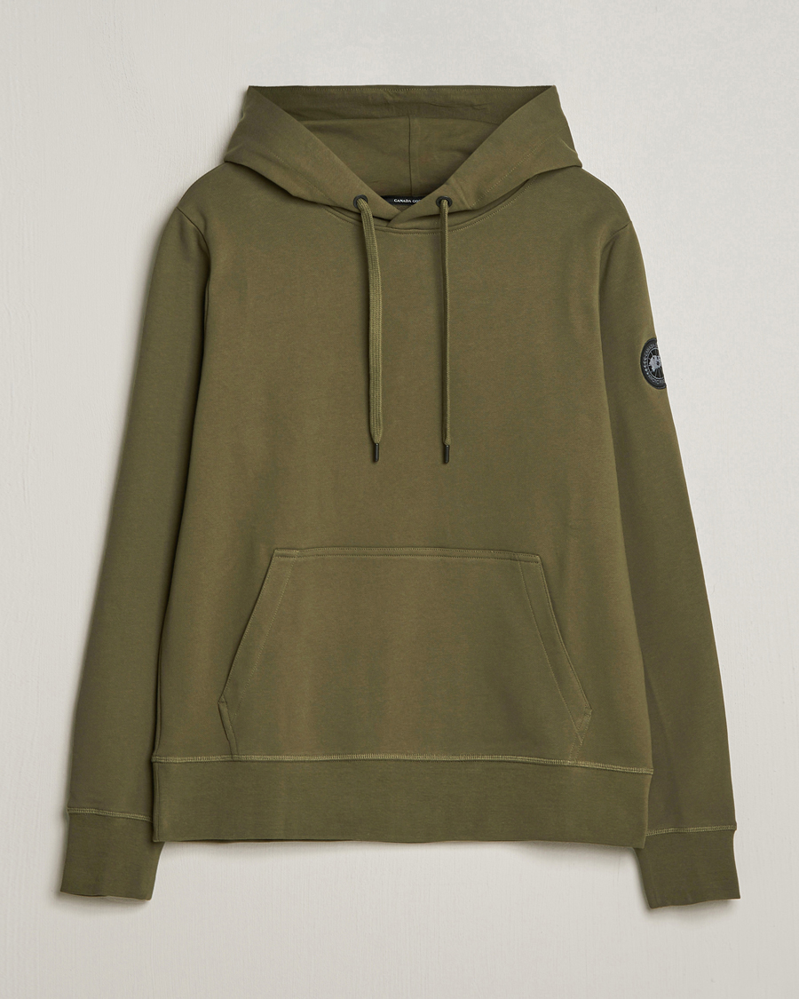 Herre | Gensere | Canada Goose Black Label | Huron Hoody Military Green