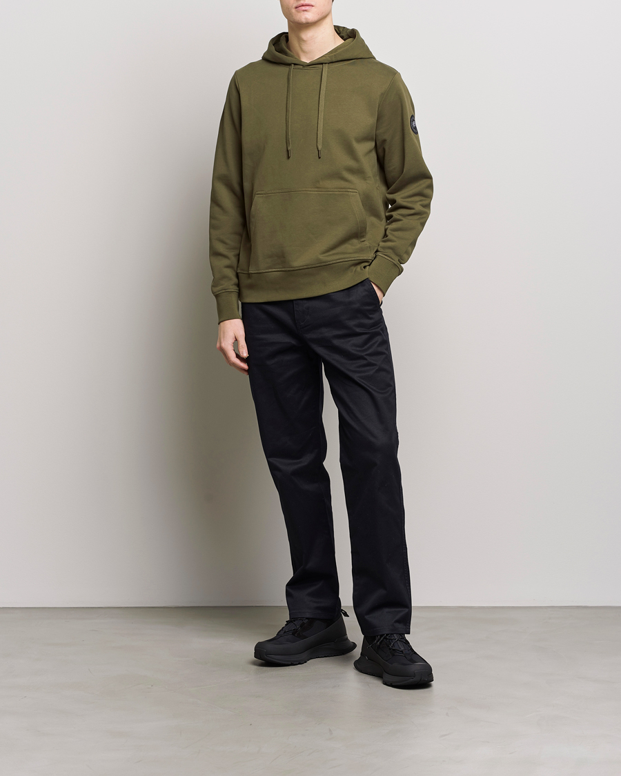 Herre | Gensere | Canada Goose Black Label | Huron Hoody Military Green