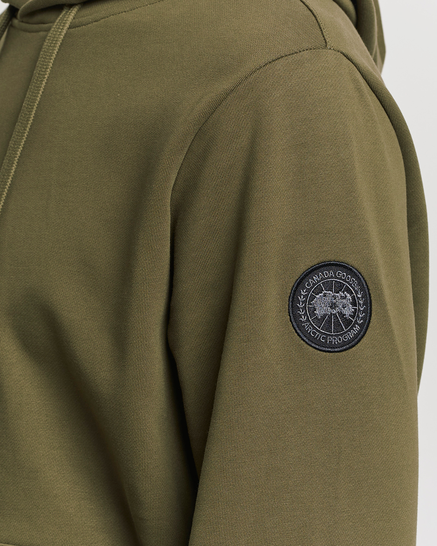 Herre | Gensere | Canada Goose Black Label | Huron Hoody Military Green