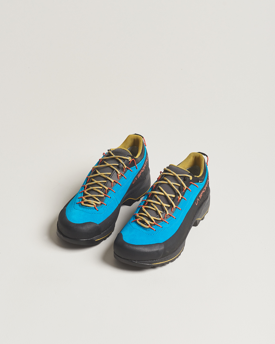 Herre | La Sportiva TX4 Evo GTX Hiking Shoes Tropic Blue/Bamboo | La Sportiva | TX4 Evo GTX Hiking Shoes Tropic Blue/Bamboo