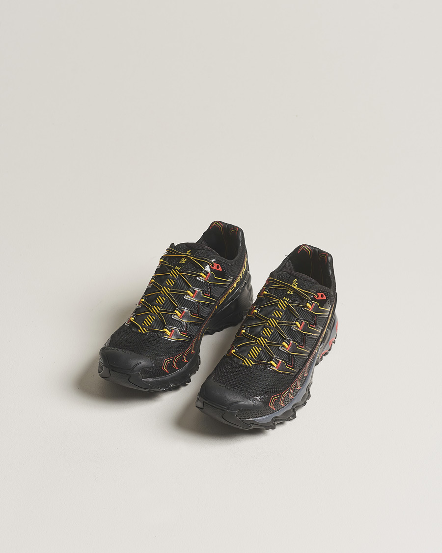 Herre | La Sportiva Ultra Raptor II Hiking Shoes Black/Yellow | La Sportiva | Ultra Raptor II Hiking Shoes Black/Yellow