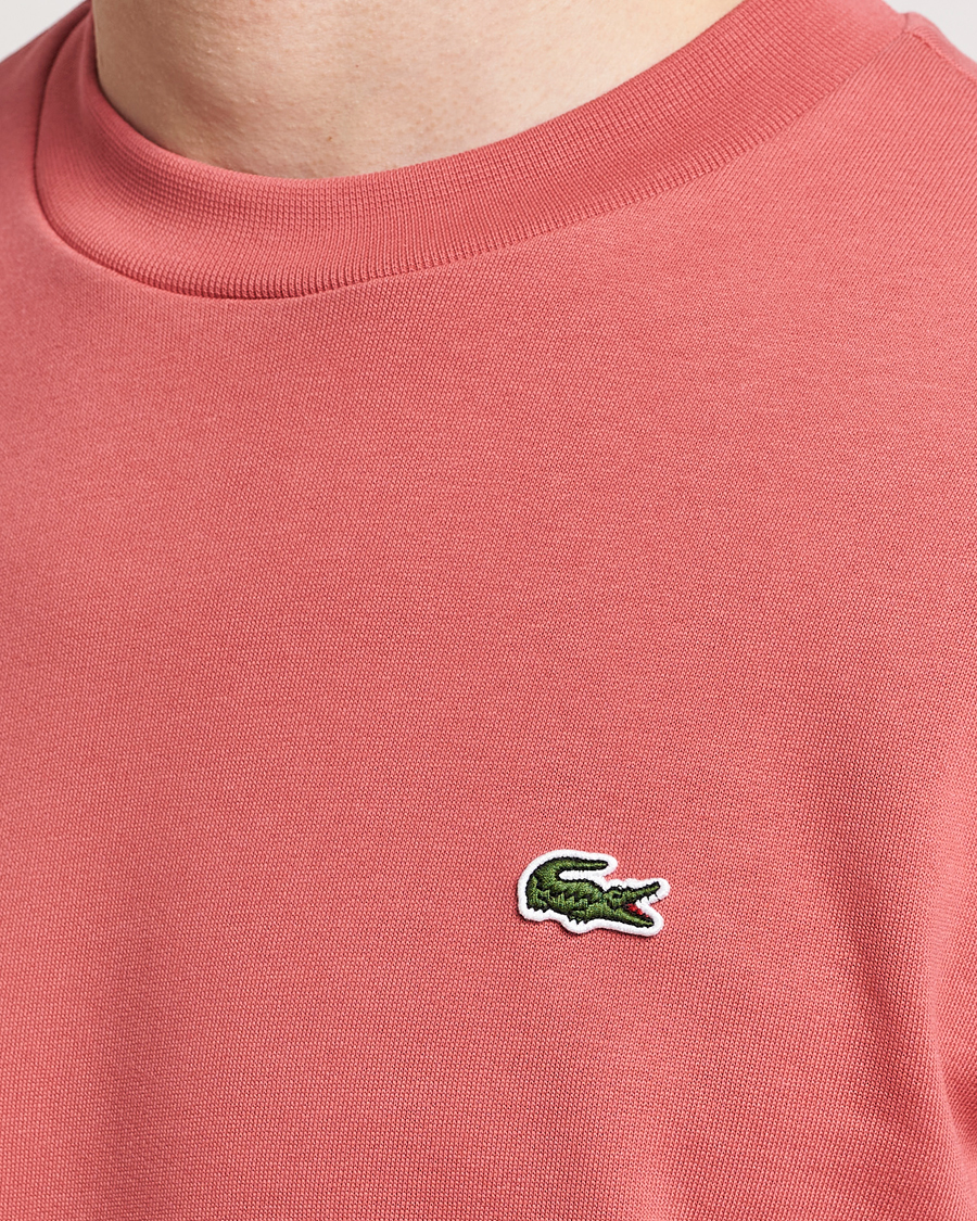 Herre | Gensere | Lacoste | Crew Neck Sweatshirt Sierra Red