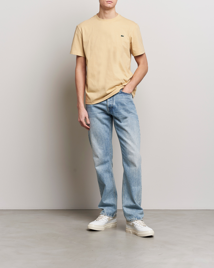 Herre | T-Shirts | Lacoste | Crew Neck T-Shirt Croissant