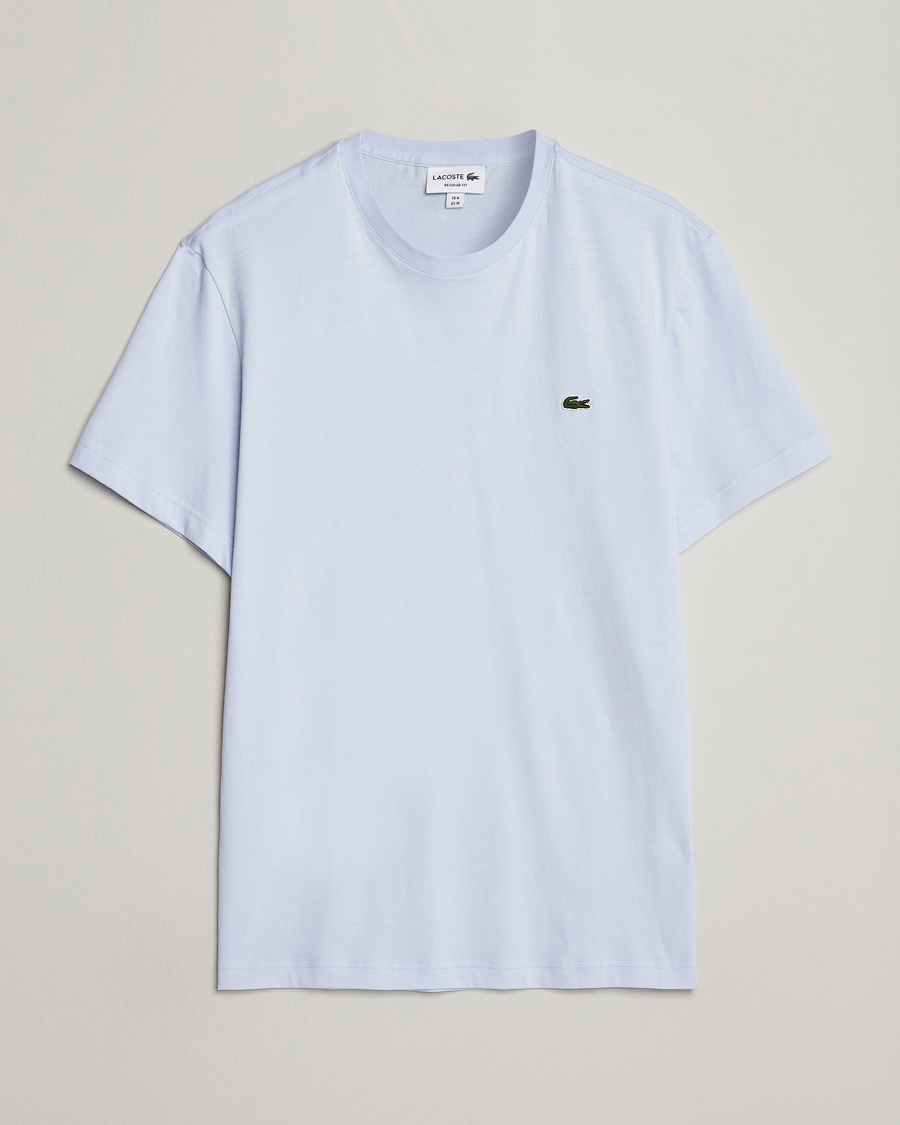 Herre | T-Shirts | Lacoste | Crew Neck T-Shirt Phoenix Blue