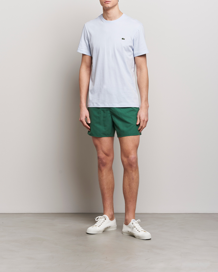 Herre | T-Shirts | Lacoste | Crew Neck T-Shirt Phoenix Blue