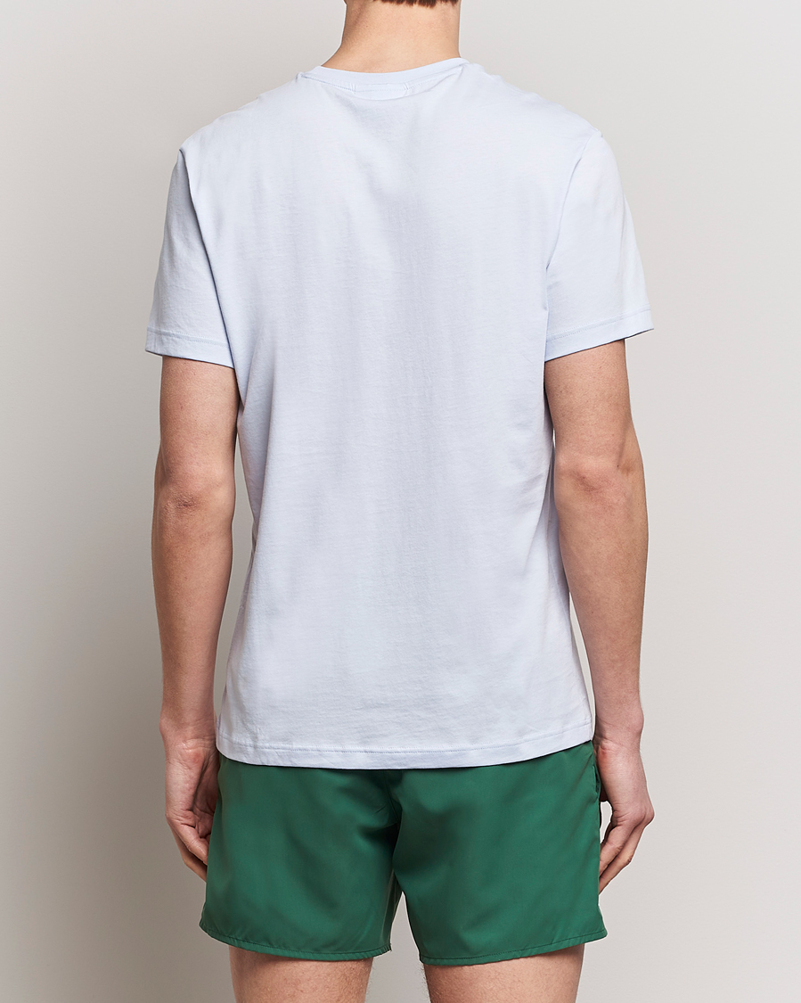Herre | T-Shirts | Lacoste | Crew Neck T-Shirt Phoenix Blue