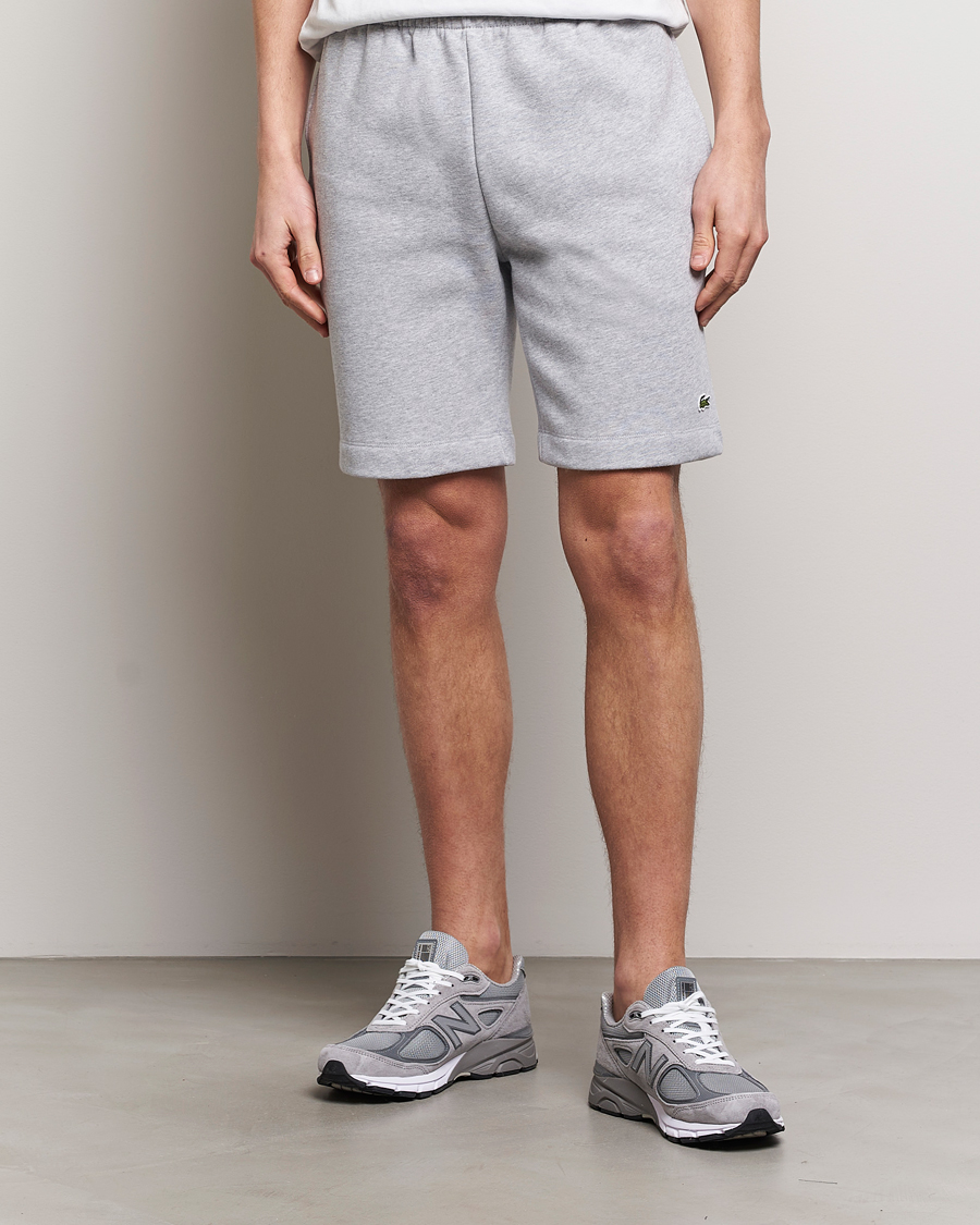 Herr | Shorts | Lacoste | Sweatshorts Silver Chine