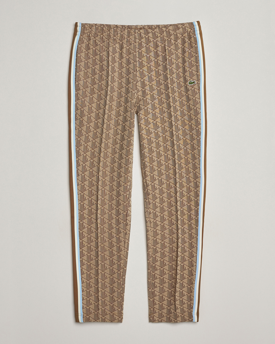 Herre | Bukser | Lacoste | Monogram Tracksuit Pants Croissant/Cookie