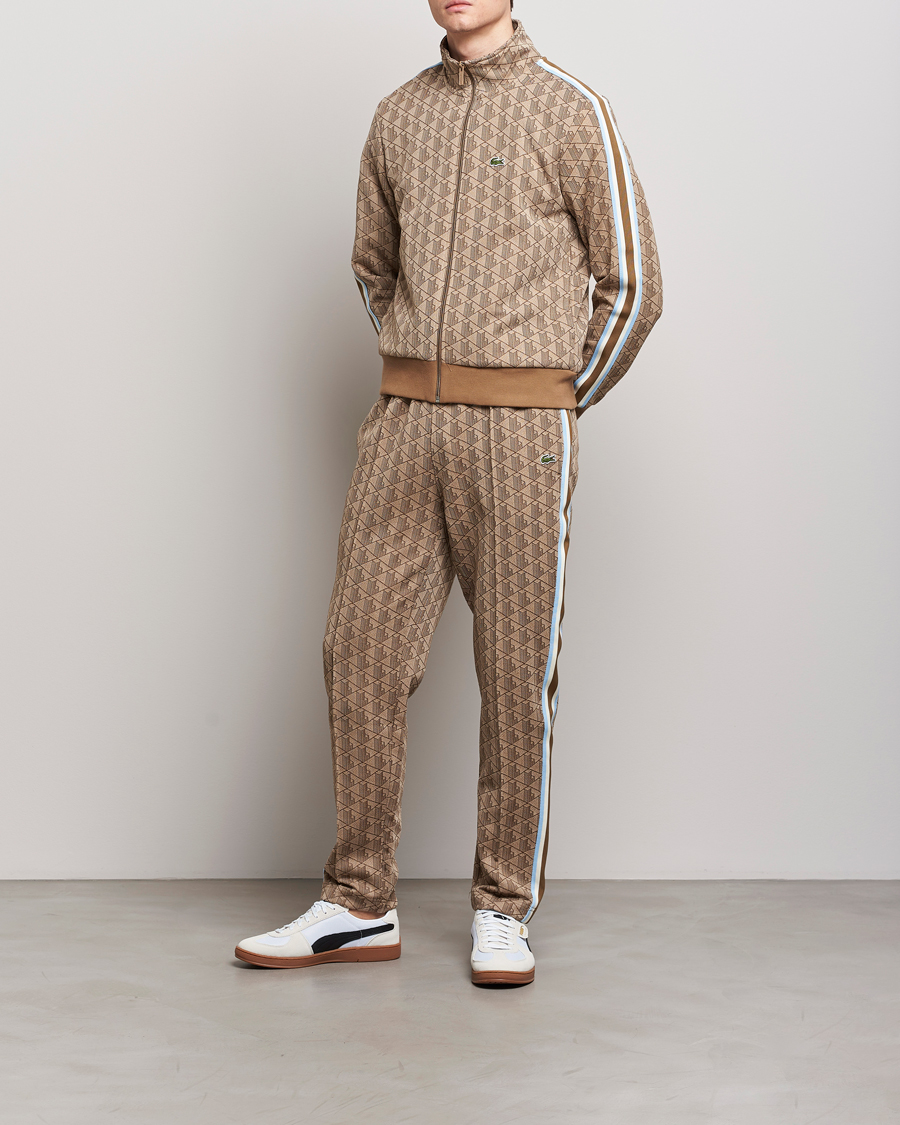 Herre | Bukser | Lacoste | Monogram Tracksuit Pants Croissant/Cookie