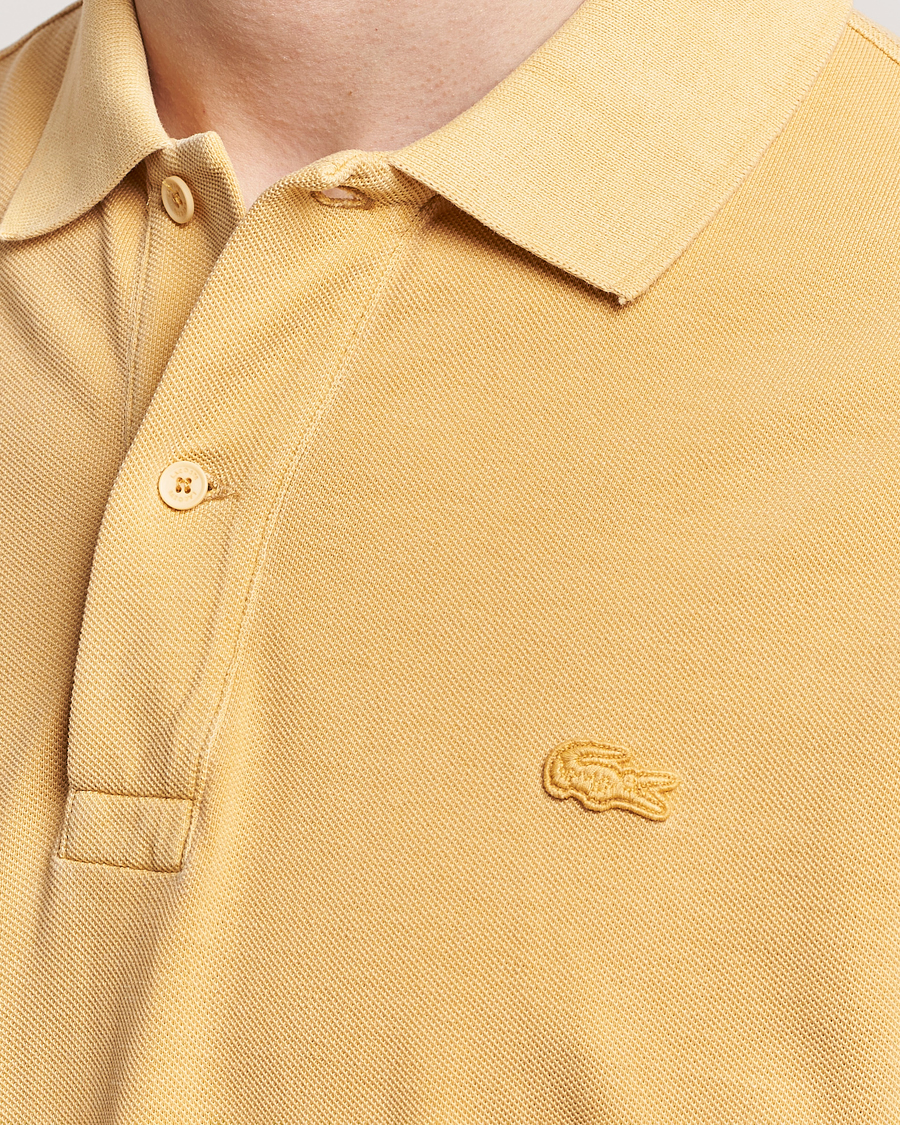 Herre | Pikéer | Lacoste | Classic Fit Natural Dyed Tonal Polo Golden Haze