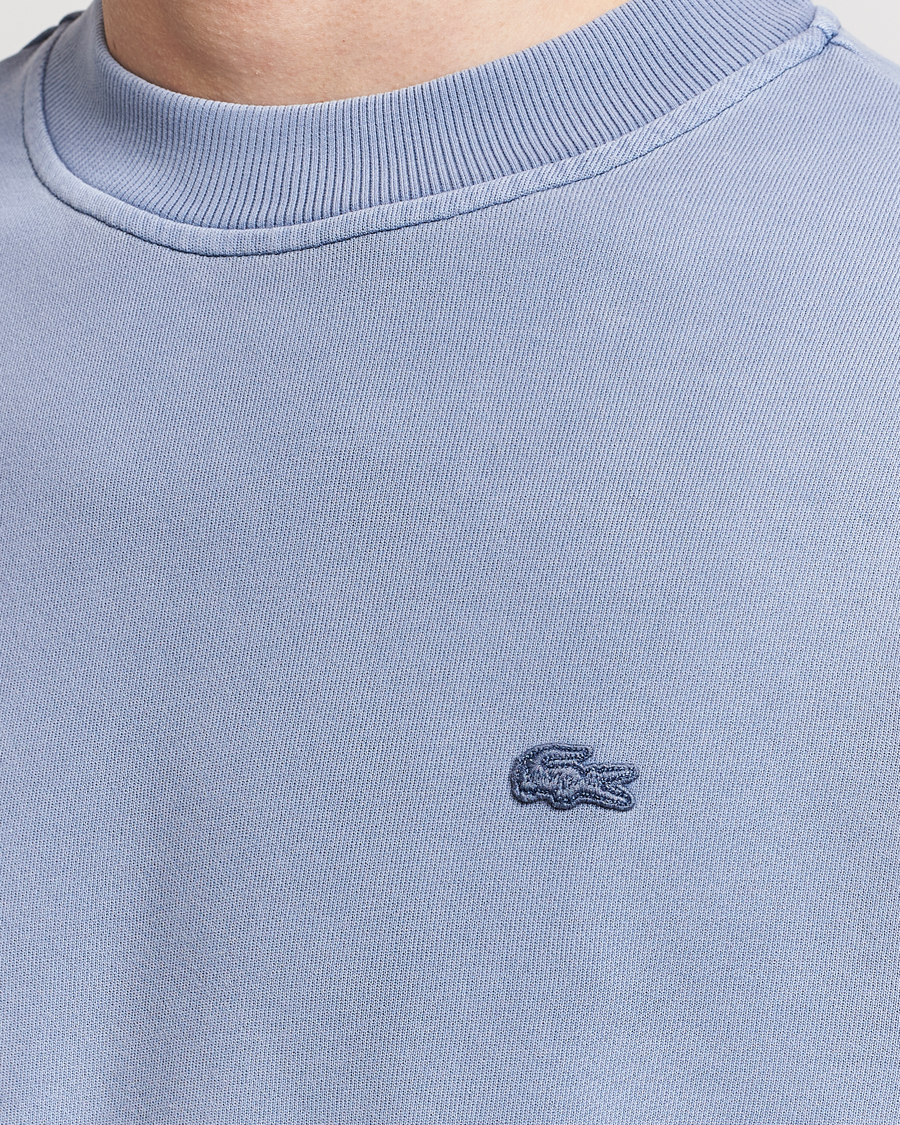 Herre | Gensere | Lacoste | Natural Dyed Crew Neck Sweatshirt Stonewash