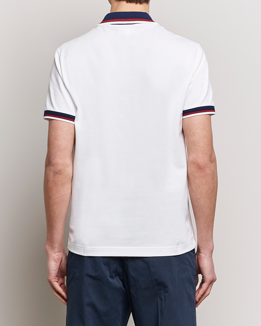 Herre | Pikéer | Lacoste | Regular Fit Tipped Polo White