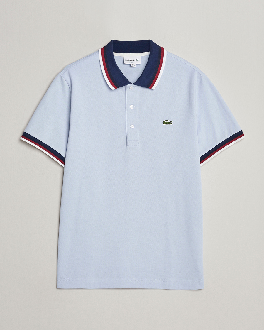 Herre | Pikéer | Lacoste | Regular Fit Tipped Polo Phoenix Blue