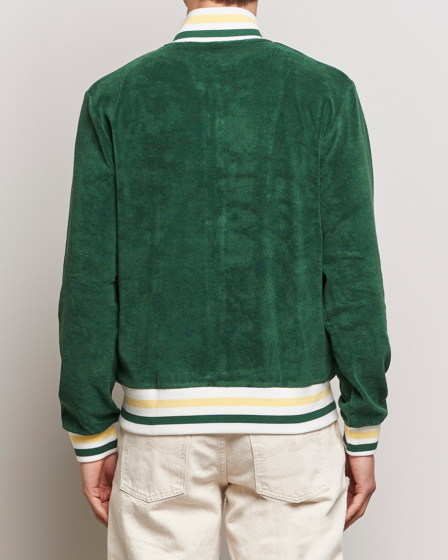 Herre | Gensere | Lacoste | Terry Full Zip Sweatshirt Green