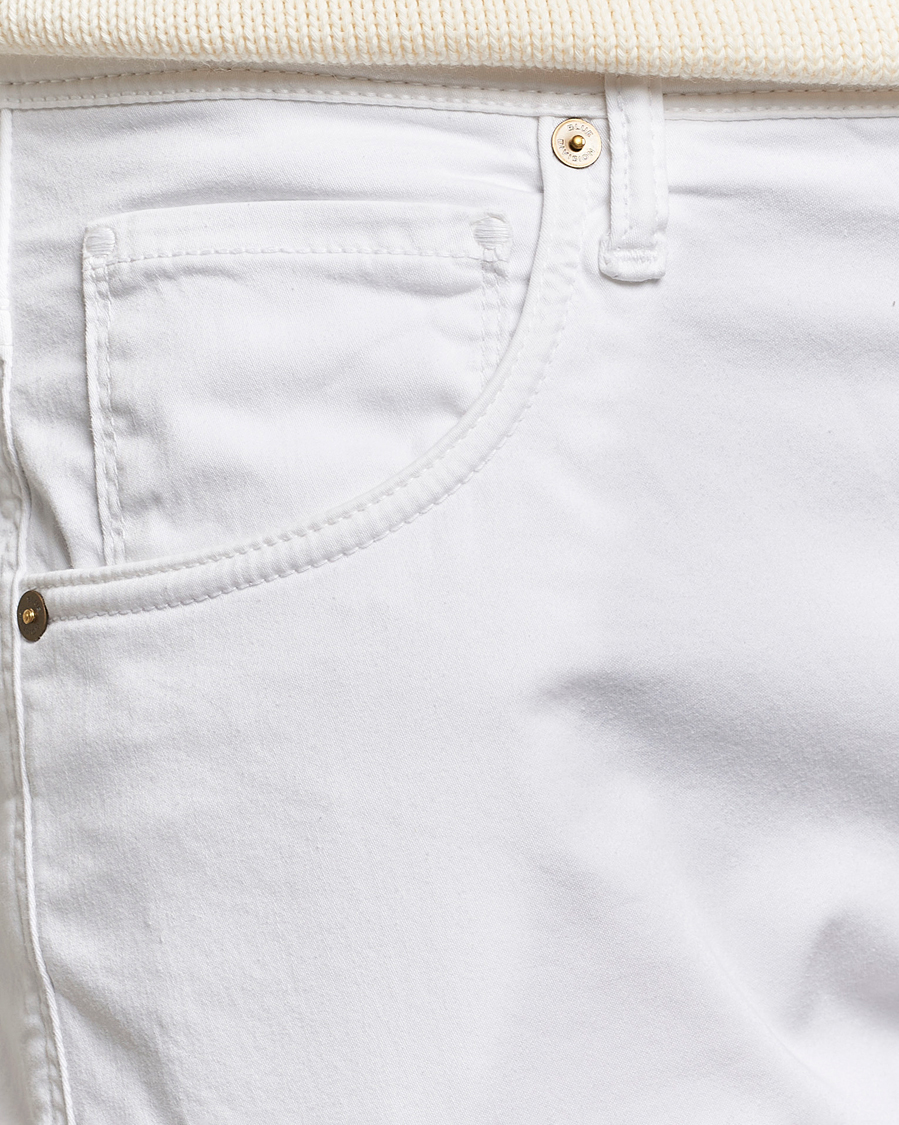 Herre | Bukser | Incotex | 5-Pocket Cotton/Stretch Pants White