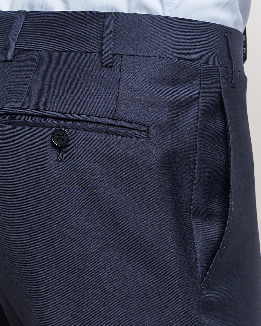Herre | Dresser | Canali | Capri Super 130s Wool Suit Navy