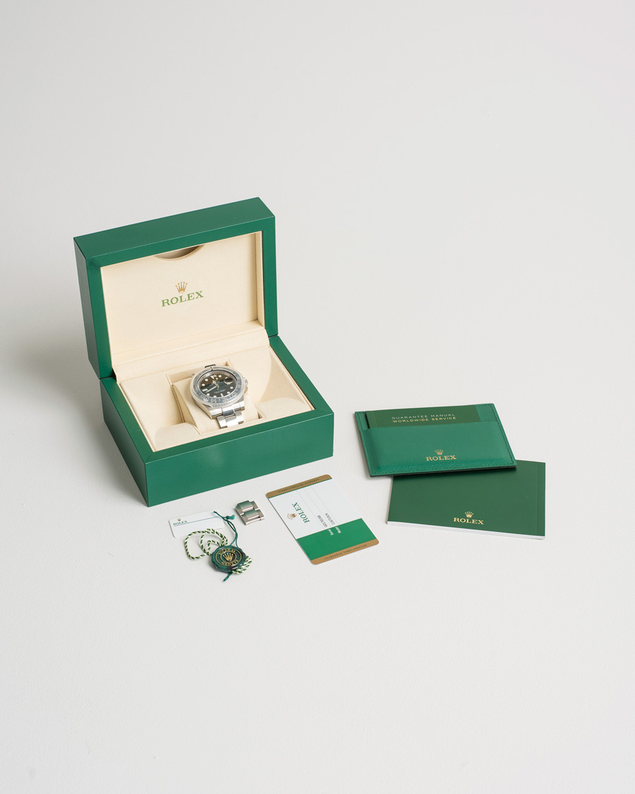 Herre | Rolex Pre-Owned GMT-Master II 116710LN Silver | Rolex Pre-Owned | GMT-Master II 116710LN Silver