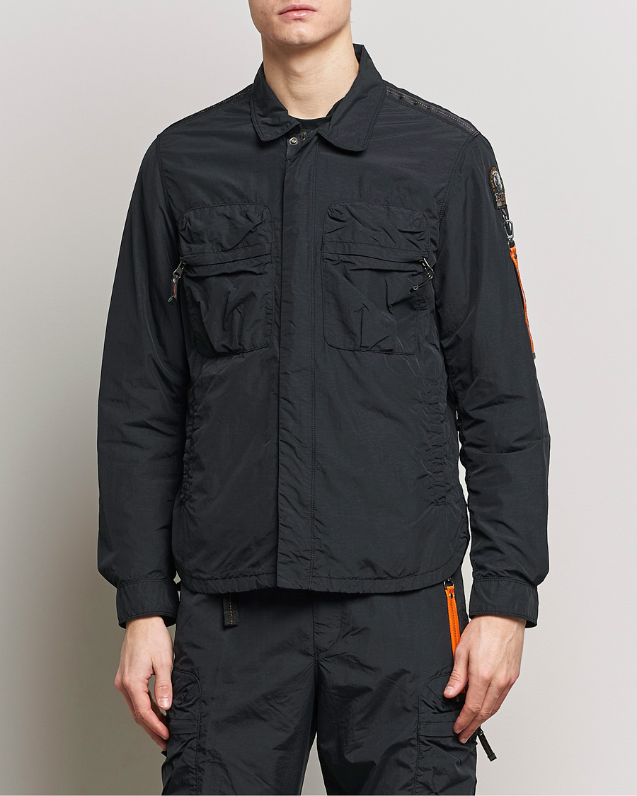 Men | Parajumpers | Parajumpers | Millard Vintage Nylon Jacket Black