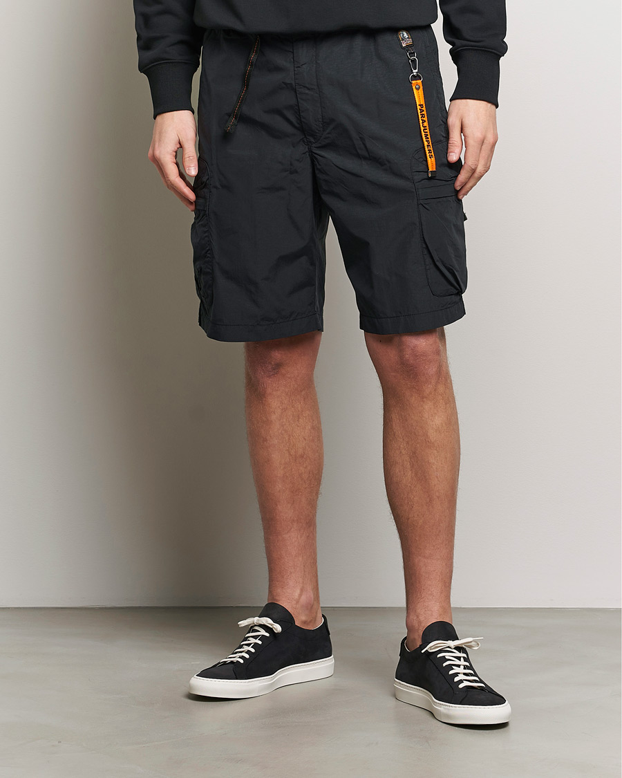 Herre |  | Parajumpers | Walton Vintage Nylon Shorts Black