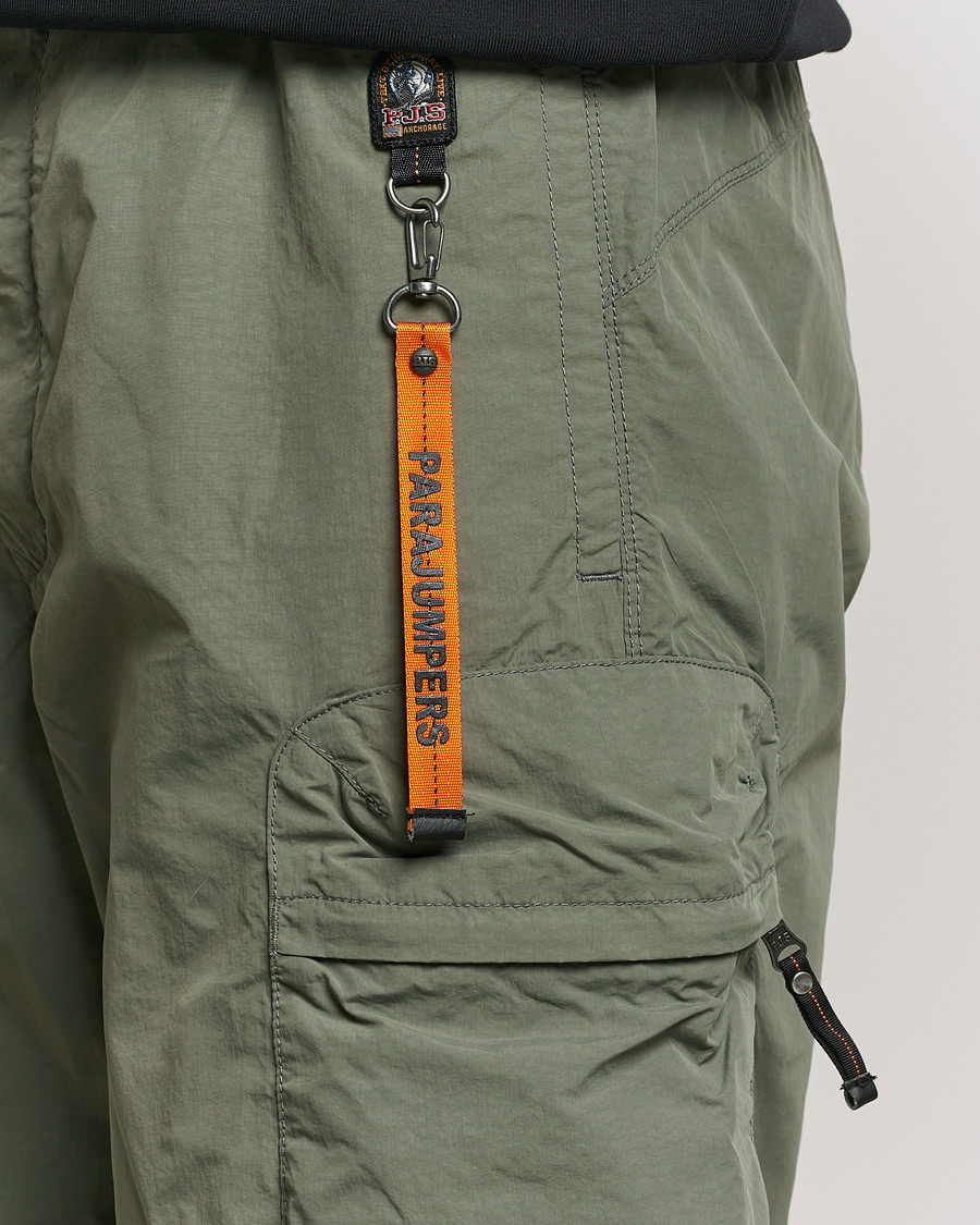 Herre | Shorts | Parajumpers | Walton Vintage Nylon Shorts Thyme Green