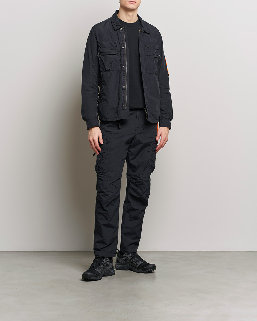 Herre | Bukser | Parajumpers | Sheldon Vintage Nylon Pants Black