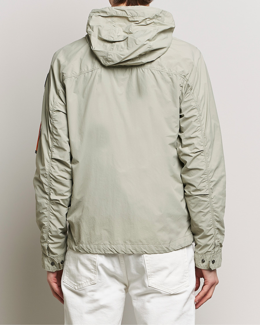 Herre | Jakker | Parajumpers | Nigel Vintage Nylon Hooded Jacket Sage