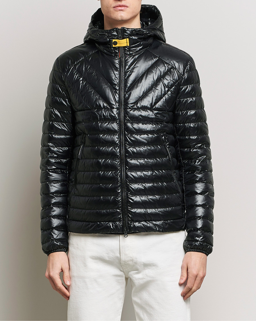 Herre | Klær | Parajumpers | Miroku Techno Puffer Hodded Jacket Black