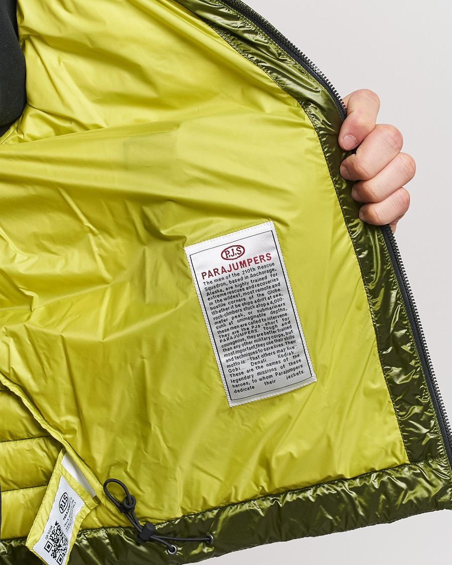 Herre | Jakker | Parajumpers | Miroku Techno Puffer Hodded Jacket Citronelle