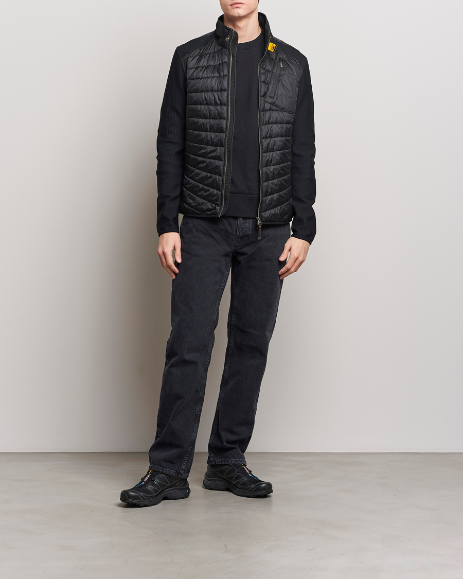 Herre | Jakker | Parajumpers | Jayden Mesh Hybrid Jacket Black